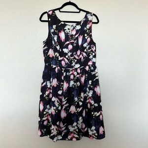 Adrianna Papell floral dress